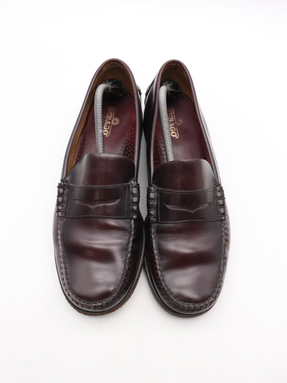 Sebago Burgundy Leather Men’s Size 12 R Slip On Tassel Loafers Dress Shoes
